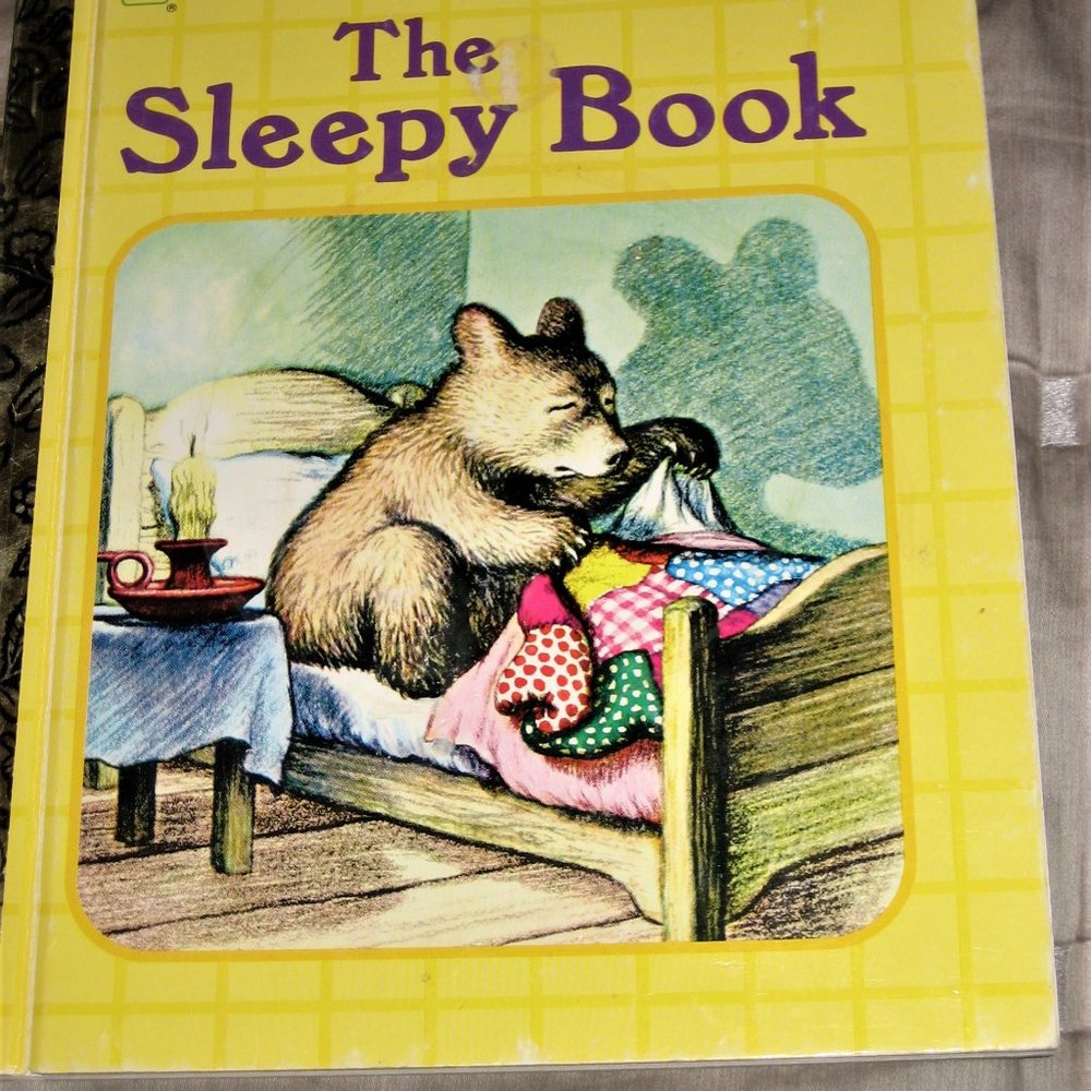 Vintage Little Golden Book-The Sleepy Book